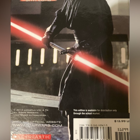 Hardback Book ..Star Wars The Wrath of Darth Maul by Ryder Windham - Picture 9 of 16